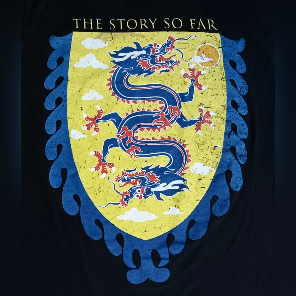 The story So Far Chinese Dragon t shirt concert TSSF pop punk emo guitar rock